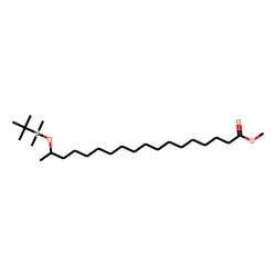 17-Hydroxy-stearic acid, methyl ester, tBDMS ether