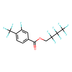 3-Fluoro-4-trifluoromethylbenzoic acid, 2,2,3,3,4,4,4-heptafluorobutyl ester
