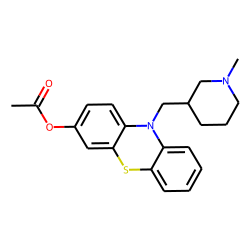 Pecazine M (HO-), monoacetylated