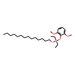 Silane, diethyl(2,6-dimethoxyphenoxy)tetradecyloxy-