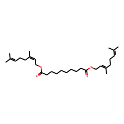 Sebacic acid, digeranyl ester