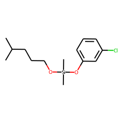 Silane, (3-chlorophenyloxy)dimethylisohexyloxy-