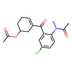 Tetrazepam M (hydroxy-), isomer 3, hydrolysis, acetylated