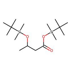 Butanoic acid, 3-[(tert-butyldimethylsilyl)oxy]-, tert-butyldimethylsilyl ester