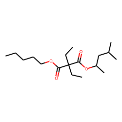 Diethylmalonic acid, 4-methylpent-2-yl pentyl ester