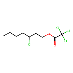 3-chloroheptyl trichloroacetate