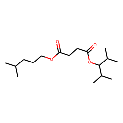 Succinic acid, 2,4-dimethylpent-3-yl isohexyl ester