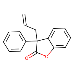 Benzofuran- 2(3h)-one, 3-allyl-3-phenyl-