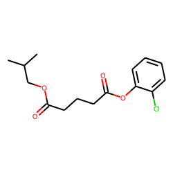 Glutaric acid, 2-chlorophenyl isobutyl ester