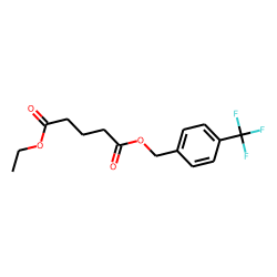 Glutaric acid, ethyl 4-(trifluoromethyl)benzyl ester