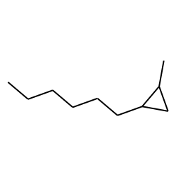 Cyclopropane, 1-hexyl-2-methyl-
