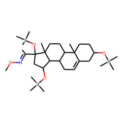 15«beta»,17-Dihydroxypregnanolone, MO-TMS
