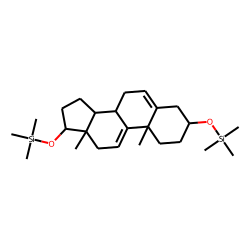 Androst-5,9(11)-diene-3-«beta»,17-«beta»-diol, TMS