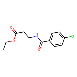 «beta»-Alanine, N-(4-chlorobenzoyl)-, ethyl ester