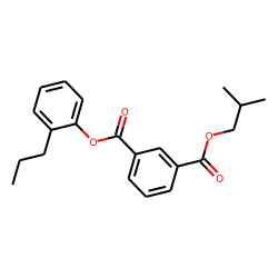 Isophthalic acid, isobutyl 2-propylphenyl ester