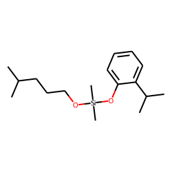 Silane, dimethyl(2-isopropylphenoxy)isohexyloxy-