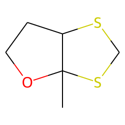 1,3-Dithiolo[4,5-b]furan, tetrahydro-3a-methyl-