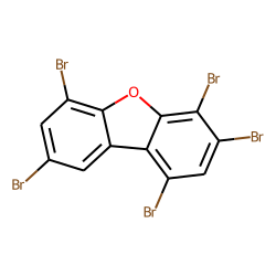 1,3,4,6,8-pentabromo-dibenzofuran