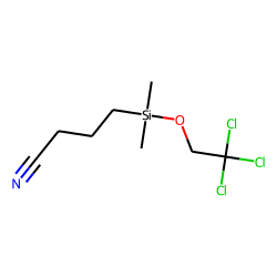 2,2,2-Trichloroethanol, (3-cyanopropyl)dimethylsilyl ether
