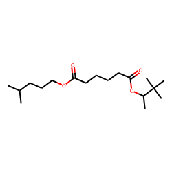Adipic acid, 3,3-dimethylbut-2-yl isohexyl ester