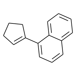 Naphthalene, 1-(1-cyclopenten-1-yl)-