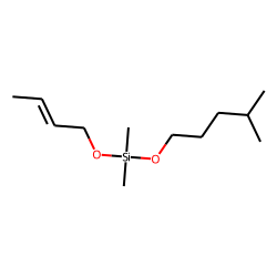 Silane, dimethyl(but-2-enyloxy)isohexyloxy-