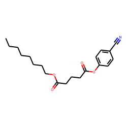 Glutaric acid, 4-cyanophenyl octyl ester