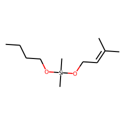 Silane, dimethyl(3-methylbut-2-enyloxy)butoxy-
