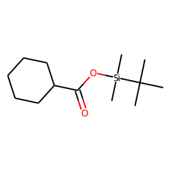 Cyclohexanecarboxylic acid, DMTBS