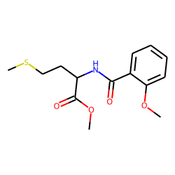 l-Methionine, N-(o-anisoyl)-, methyl ester
