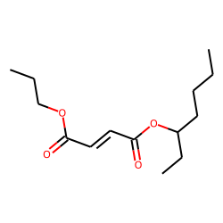 Fumaric acid, 3-heptyl propyl ester