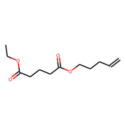 Glutaric acid, ethyl pent-4-enyl ester