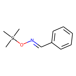 Benzaldehyde, oxime, TMS