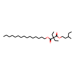 Diethylmalonic acid, 3-methylpentyl pentadecyl ester