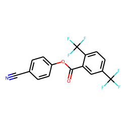 2,5-Di(trifluoromethyl)benzoic acid, 4-cyanophenyl ester