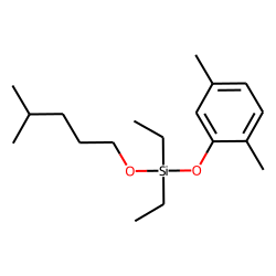 Silane, diethyl(2,5-dimethylphenoxy)isohexyloxy-
