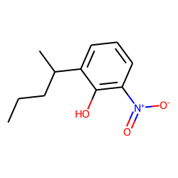 Phenol, 2-(1-methylbutyl)-6-nitro
