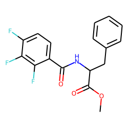 l-Phenylalanine, N-(2,3,4-trifluorobenzoyl)-, methyl ester