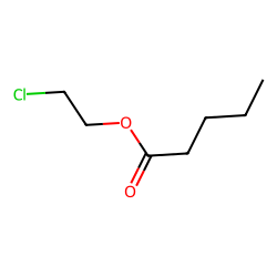 Pentanoic acid, 2-chloroethyl ester