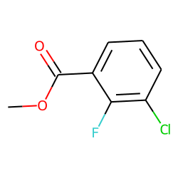 3-Chloro-2-fluorobenzoic acid, methyl ester