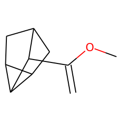 3-(1-Methoxyethenyl)tricyclo[2.2.1.0(2,6)]heptane