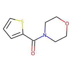 Thiophene-2-carboxylic acid, morpholide