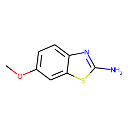2-Benzothiazolamine, 6-methoxy-