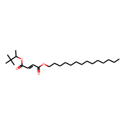 Fumaric acid, 3,3-dimethylbut-2-yl tetradecyl ester