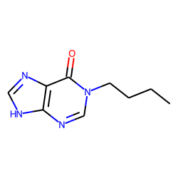 Hypoxanthine, 1-butyl-