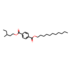 Terephthalic acid, 3-methylpentyl undecyl ester