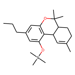 Propyl-1-tetrahydrocannabinol, TMS