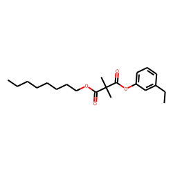 Dimethylmalonic acid, 3-ethylphenyl octyl ester