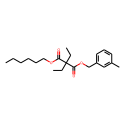 Diethylmalonic acid, 3-methylbenzyl hexyl ester