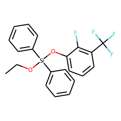 Silane, diphenylethoxy(2-fluoro-3-trifluoromethylphenoxy)-